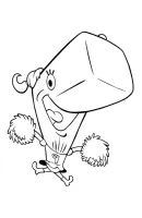 SpongeBob SquarePants kleurplaat 7